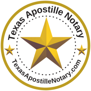 Texas Apostille Notary Logo